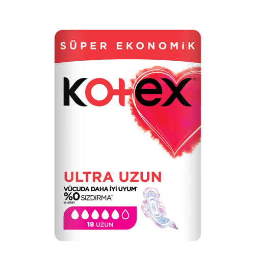 نوار بهداشتی مدل Ultra Uzun بسته 18 عددی
