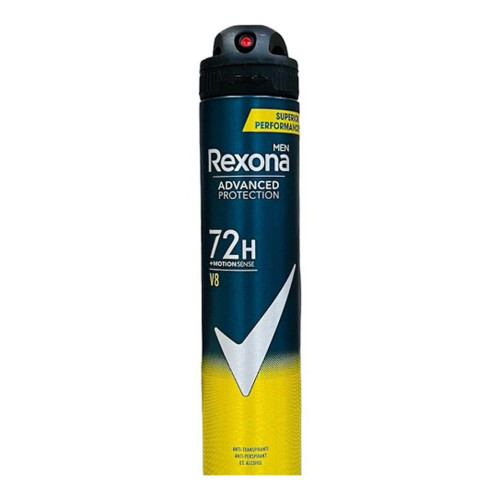 اسپری دئودورانت رکسونا Rexona مردانه مدل V8 اصل آرژانتین حجم 200 میل